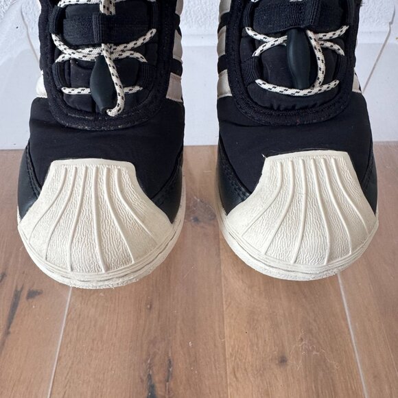 Adidas Superstar 360 Boot 2.0 Core Black Ecru Tint Size 7C | Toddler Streetwear - Picture 5 of 12